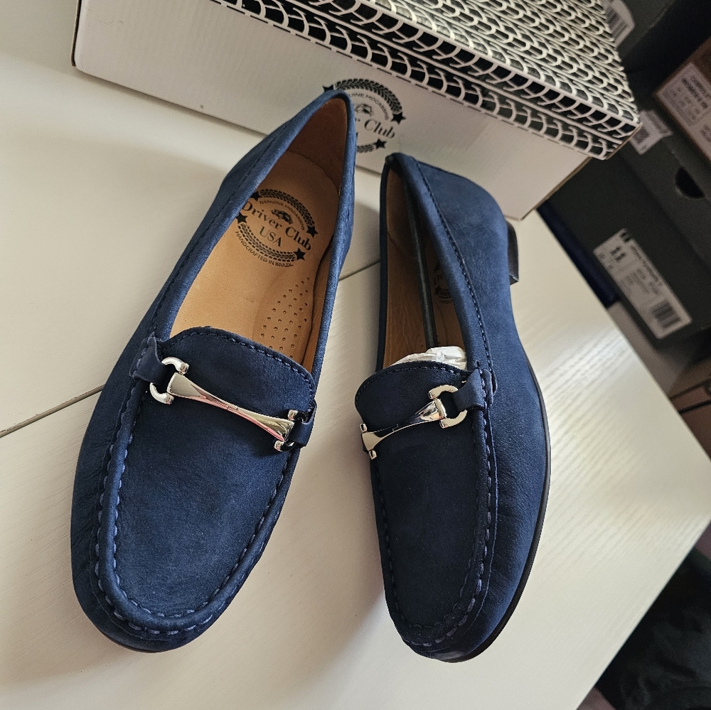 Driver Club USA Women's Leather Grand St 2 Loafer Genuine moccasins
